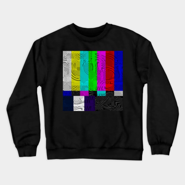 Don't Adjust Your Television Set Crewneck Sweatshirt by MorganRalston